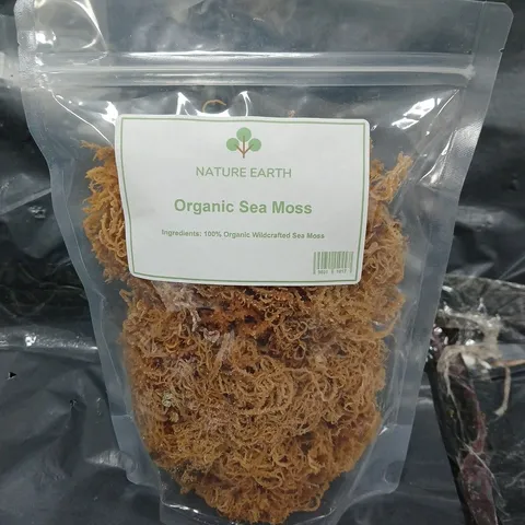 15X 250G ORGANIC SEA MOSS BY NATURE EARTH