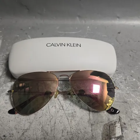 CALVIN KLEIN SUNGLASSES WITH CASE