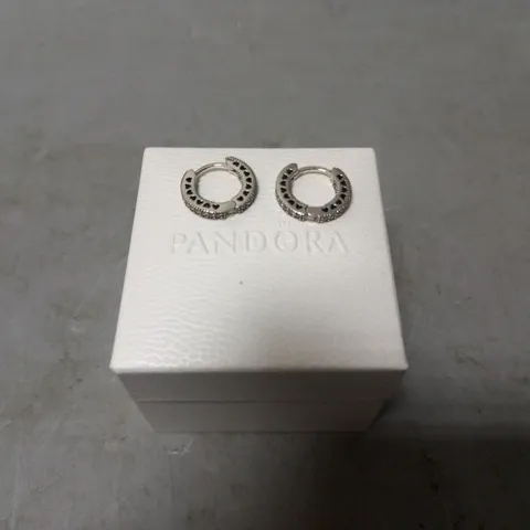 BOXED PANDORA EAR RINGS