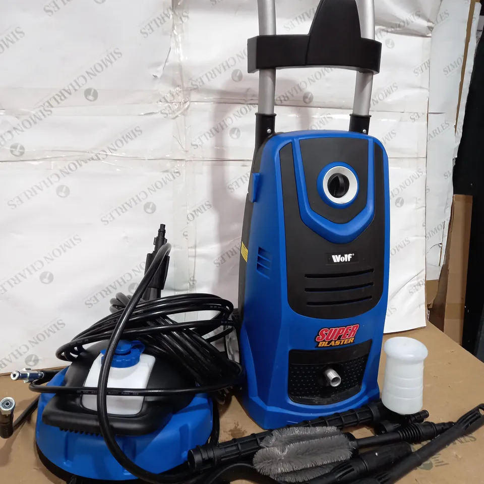WOLF SUPER BLASTER PRESSURE WASHER BLUE 