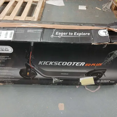 BOXED NINEBOT KICKSCOOTER ELECTRIC SCOOTER - COLLECTION ONLY 