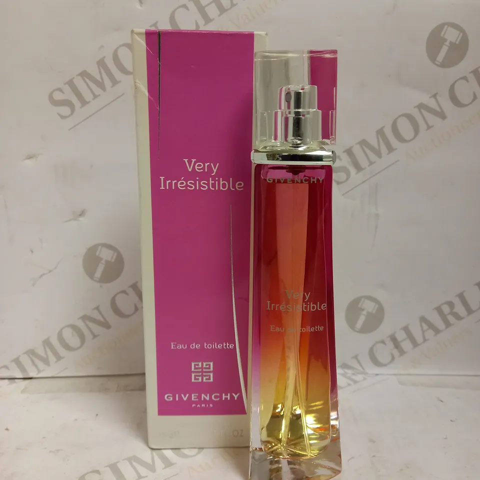 GIVENCHY PARIS VERY IRRÉSISTIBLE EAU DE TOILETTE 50ML