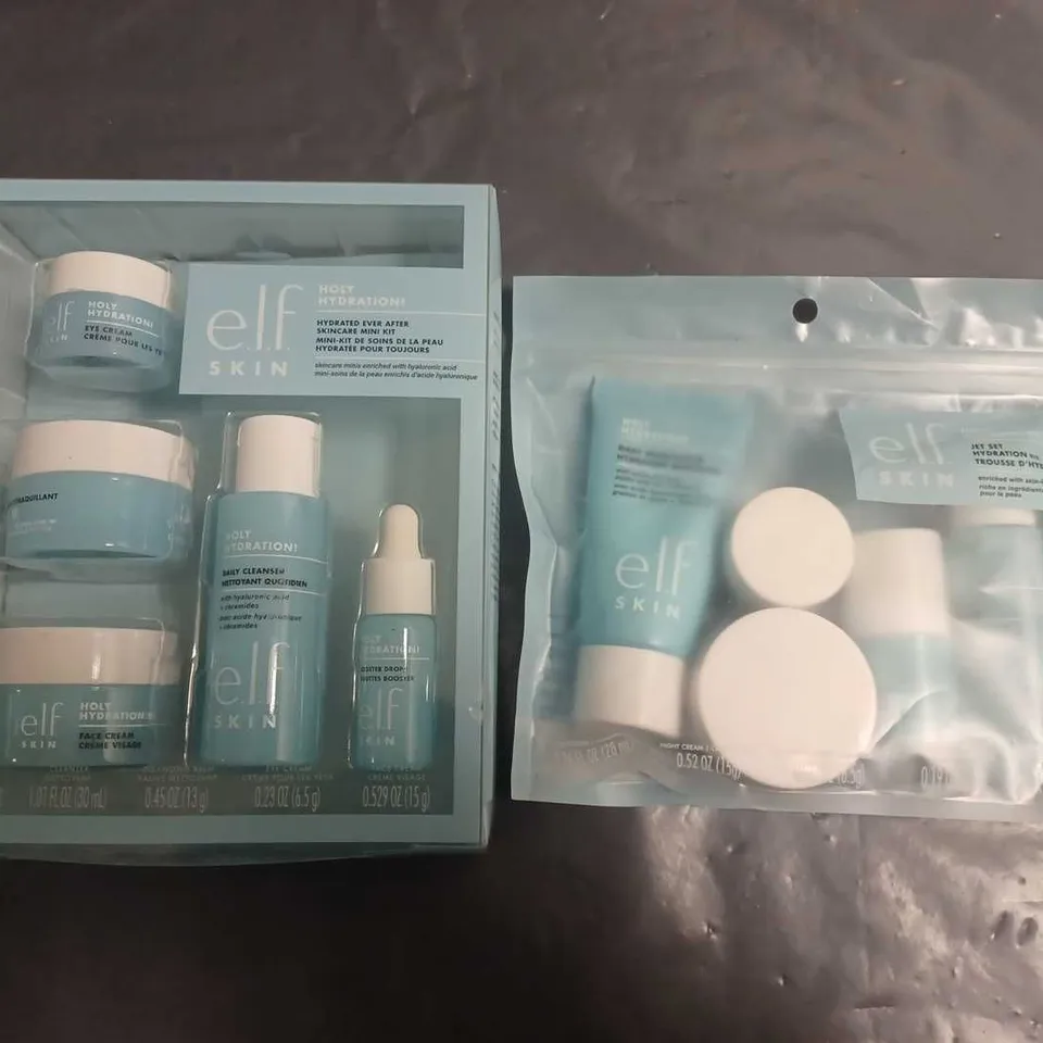 LOT OF 2 E.L.F. SKIN HOLY HYDRATION SETS