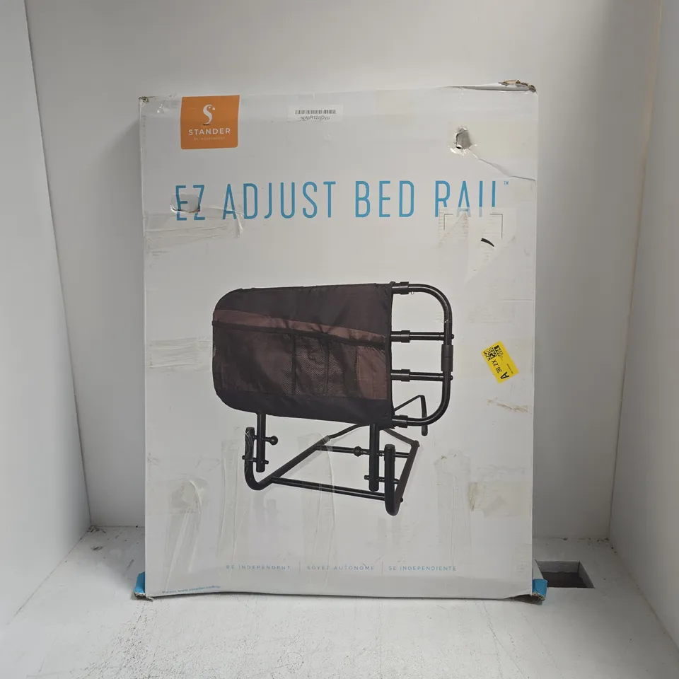 BOXED STANDER EZ ADJUST BED RAIL
