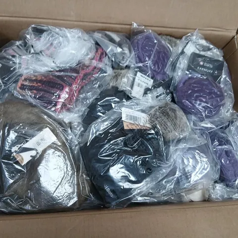 APPROXIMATELY 63 BRAND NEW ITEMS OF ASSORTED BARTS CLOTHING AND ACCESSORIES TO INCLUDE; EARMUFFS, BEANIES AND CABLE BANDHAT