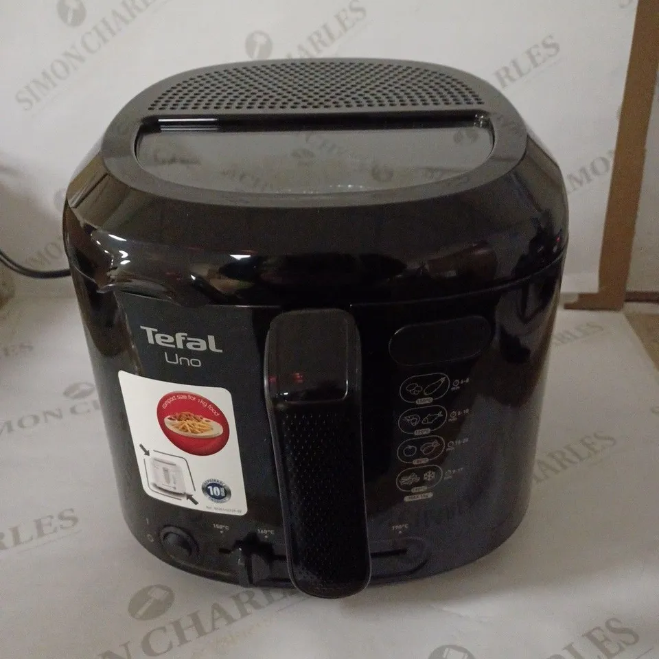 TEFAL UNO FF203840 DEEP FAT FRYER BLACK