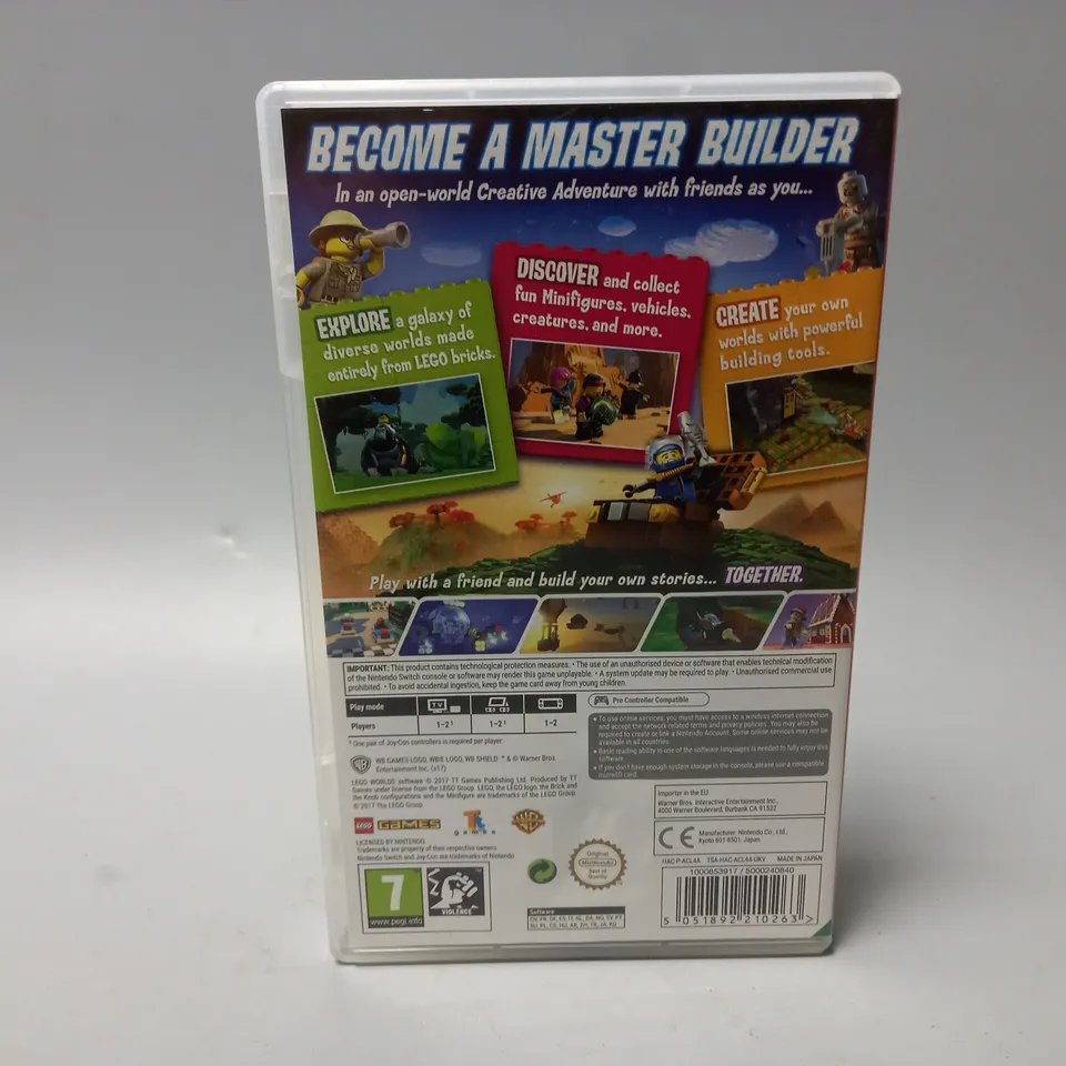 BOXED LEGO WORLDS (NINTENDO SWITCH)