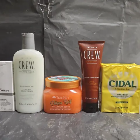 APPROXIMATELY 10 ASSORTED COSMETIC ITEMS TO INCLUDE CIDAL, TREE HUT, ETC - COLLECTION ONLY