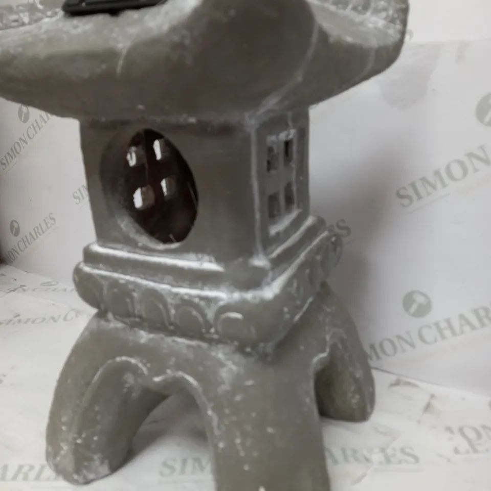 JAPANESE PAGODA TEA LIGHT GARDEN DECORATION