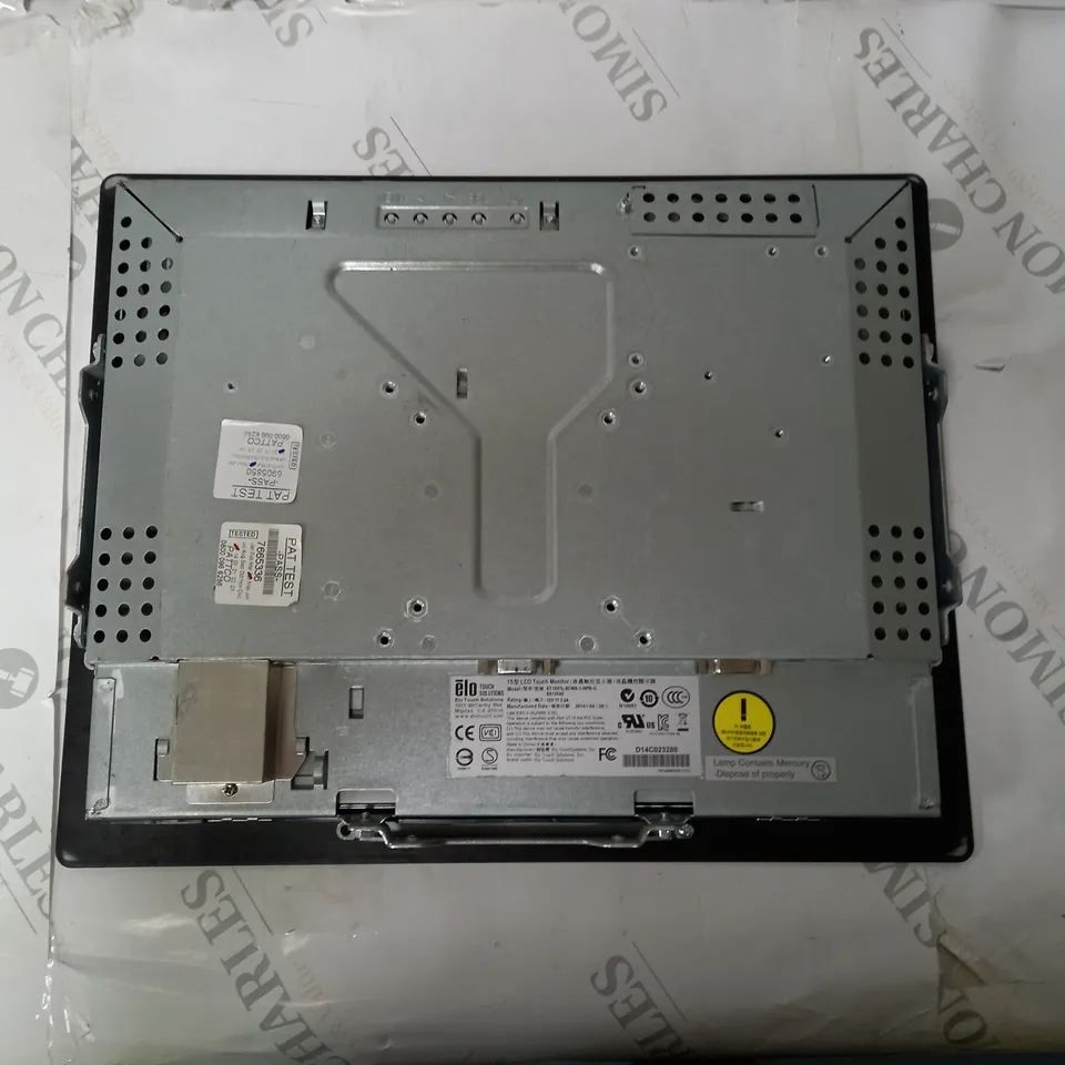 ELO TOUCHSYSTEMS 15" TOUCHSCREEN MONITOR ET1537L