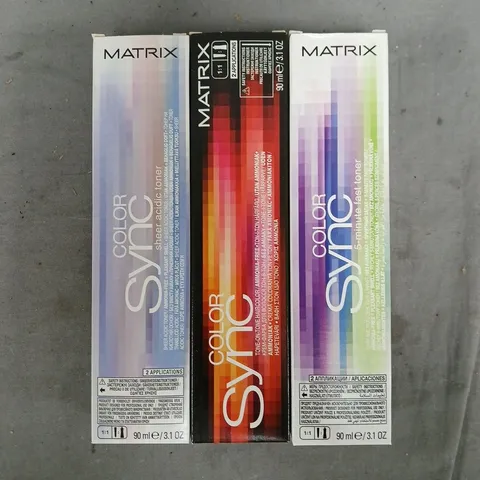 BOX OF APPROXIMATELY 20 ASSORTED MATRIX SO COLOUR SYNC PRODUCTS