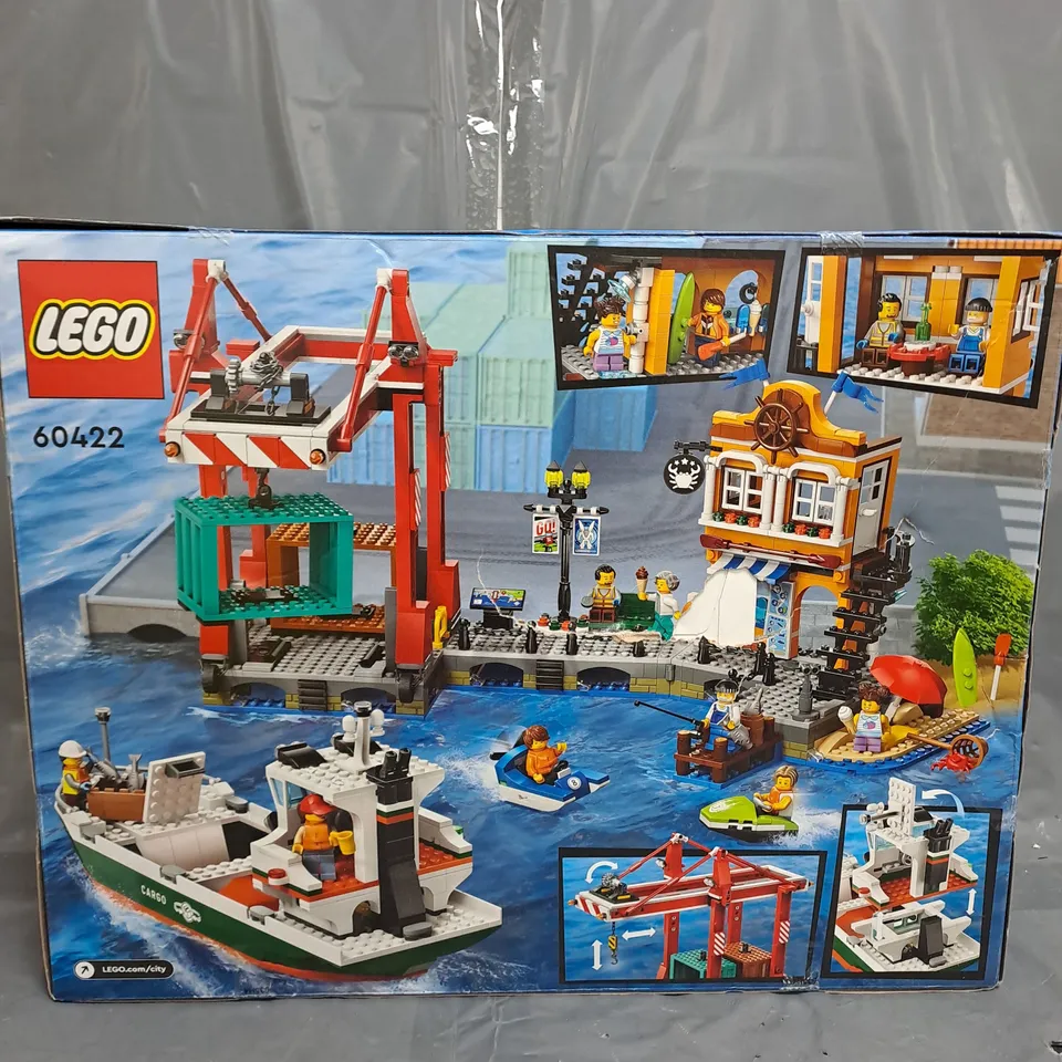 BOXED LEGO CITY HARBOUR 60422