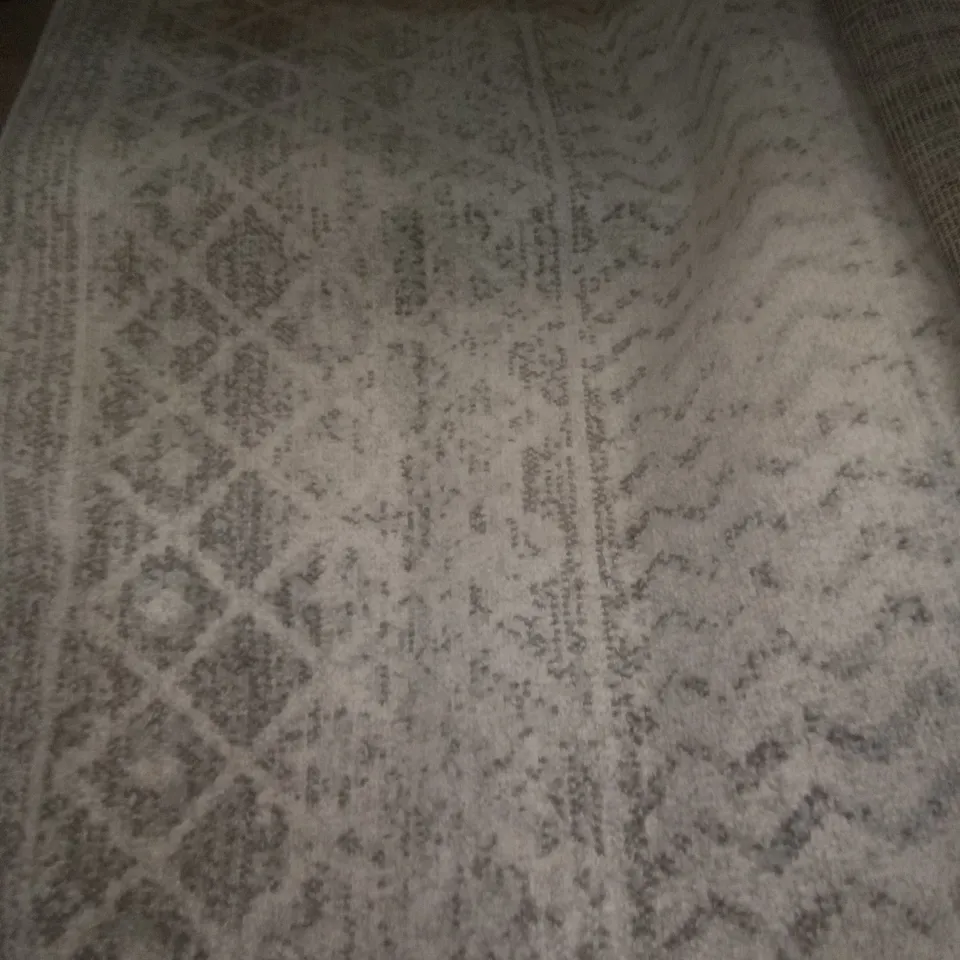 REID GREY AREA RUG 160X230CM