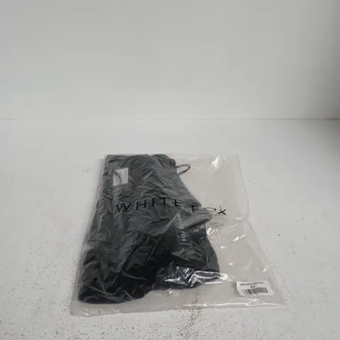 WHITE FOX LONG SLEEVE TOP XS BLACK