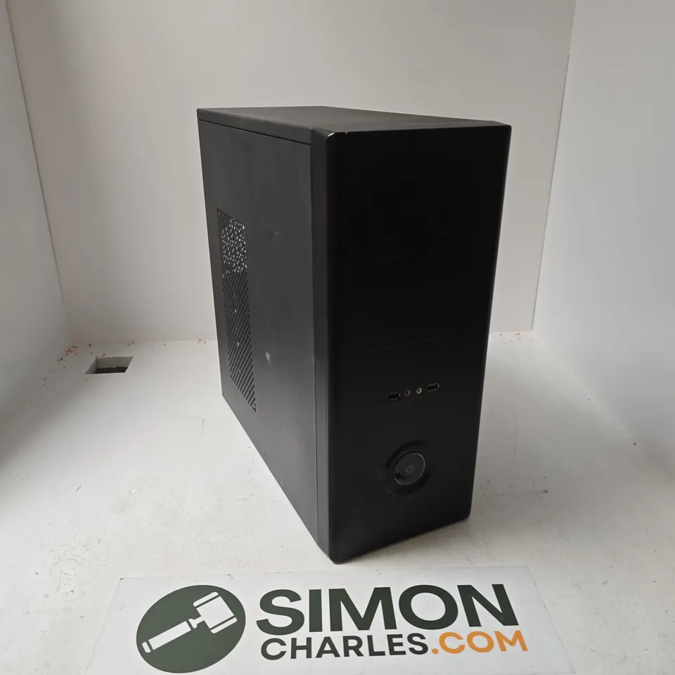 POWERCASE A_PH404 COMPUTER CASE IN BLACK