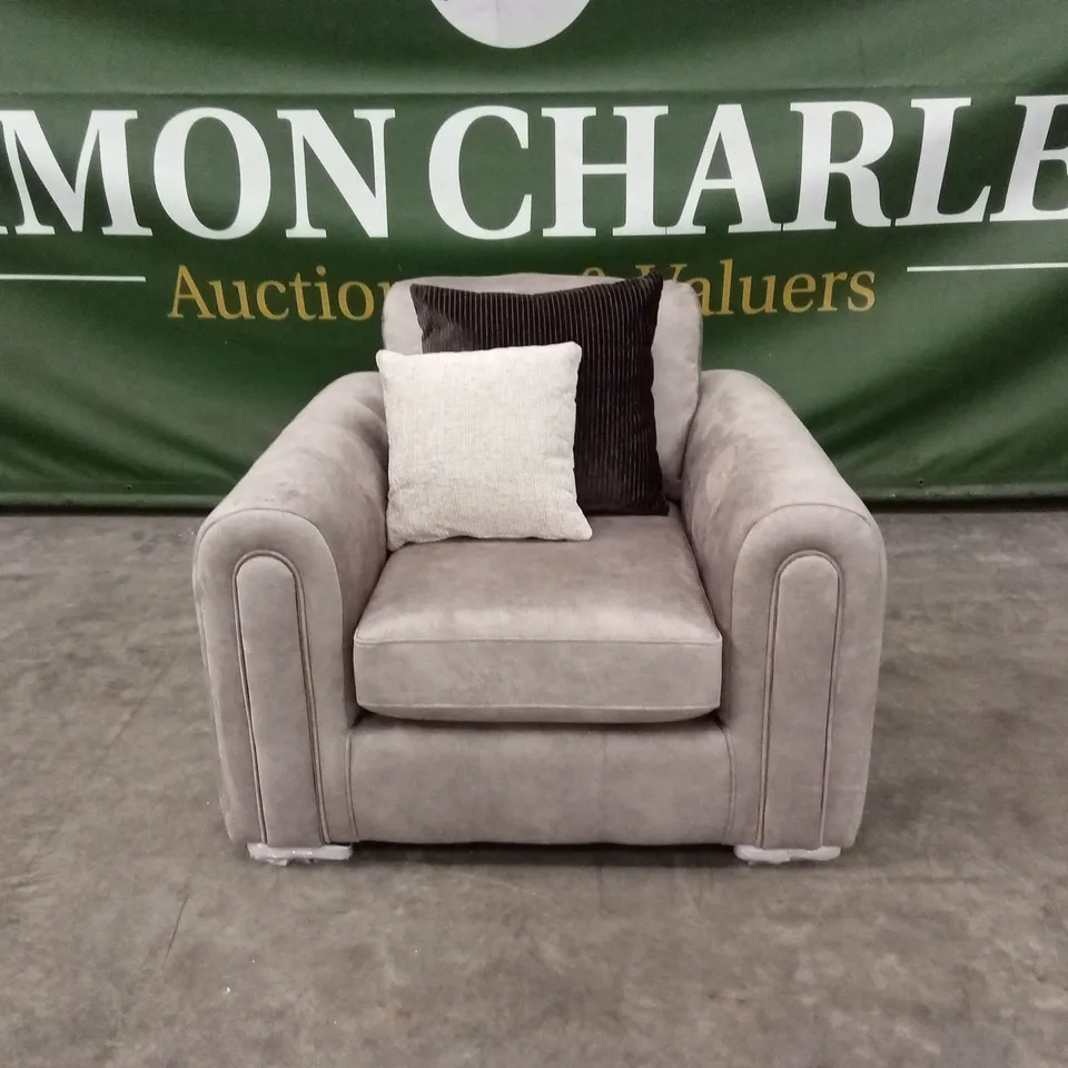 AMARA ARMCHAIR - STONE RRP £829
