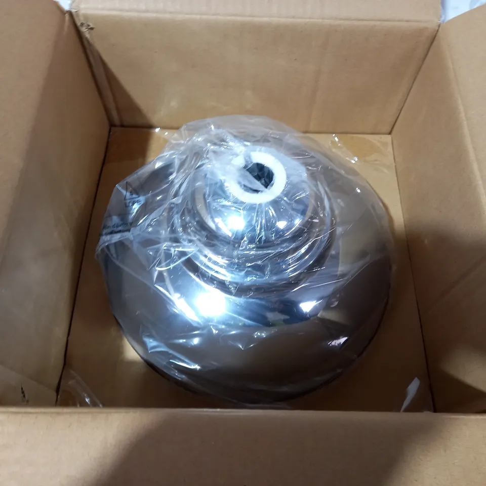 EVERYDAY DOME SPUN METAL SHADE - CHROME RRP £25
