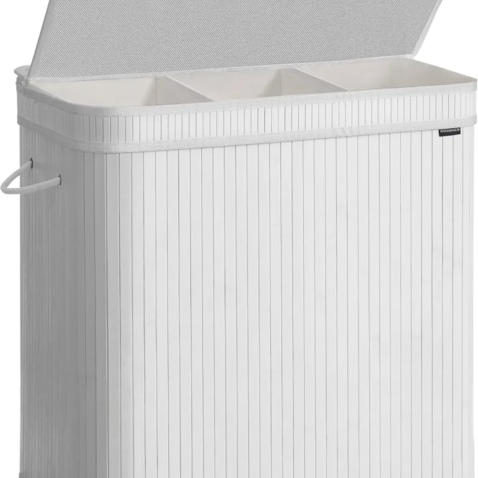 BOXED SONGMICS LAUNDRY HAMPER WITH LID