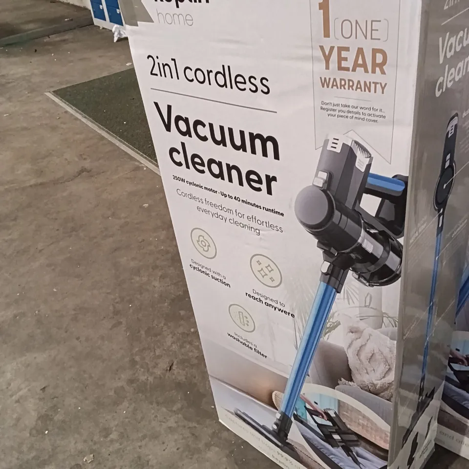 BOXED KEPLIN 2IN1 CORDLESS VACUUM CLEANER 