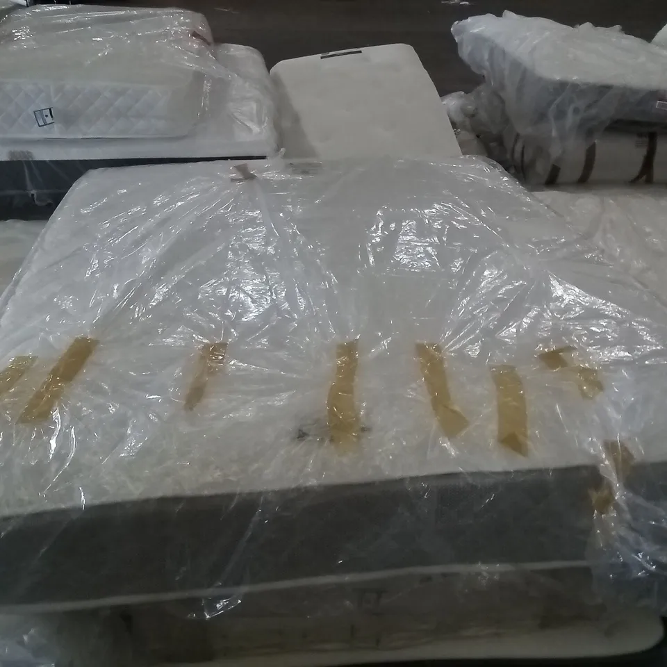 QUALITY BAGGED 5' KINGSIZE HYBRID NATURAL OPEN COIL MATTRESS 