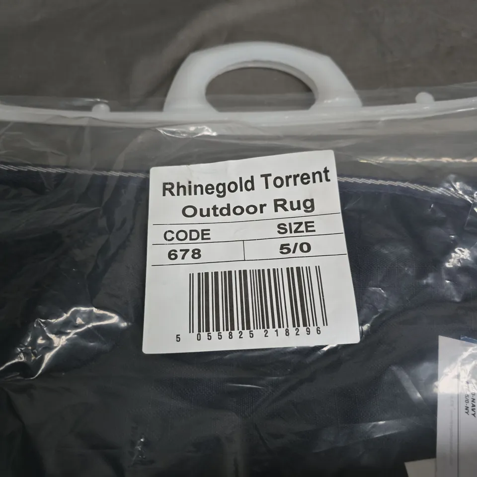 RHINEGOLD TORRENT OUTDOOR RUG – HORSE RUG, SIZE 5/0, CODE 678