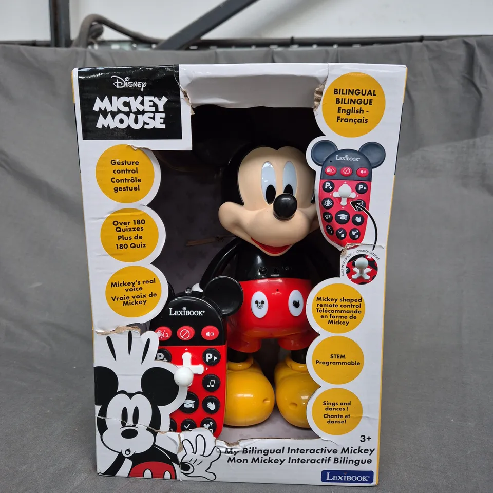 DISNEY MICKEY MOUSE - MY BILINGUAL INTERACTIVE MICKEY