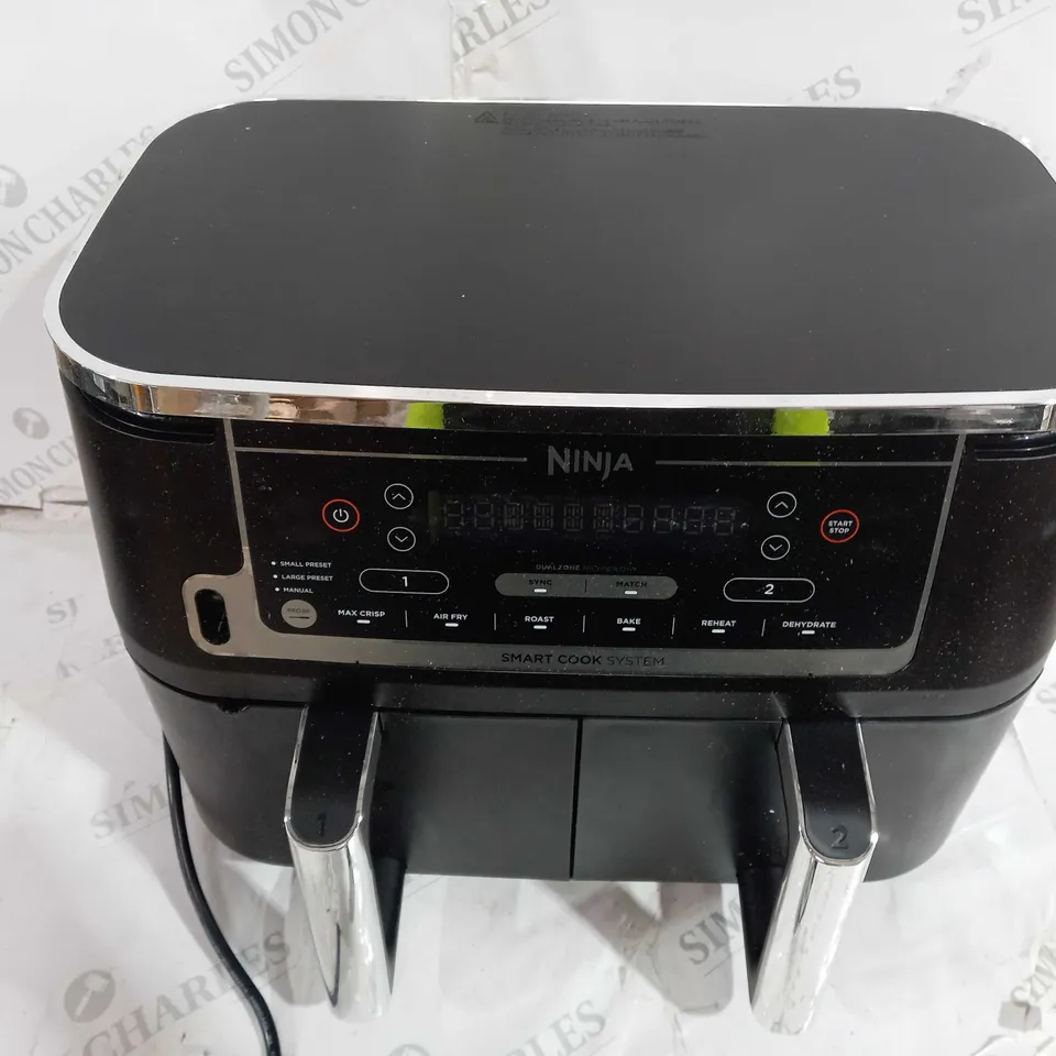 BOXED OUTLET NINJA FOODI MAX 9.5L DUAL ZONE SMART COOK AF451UK