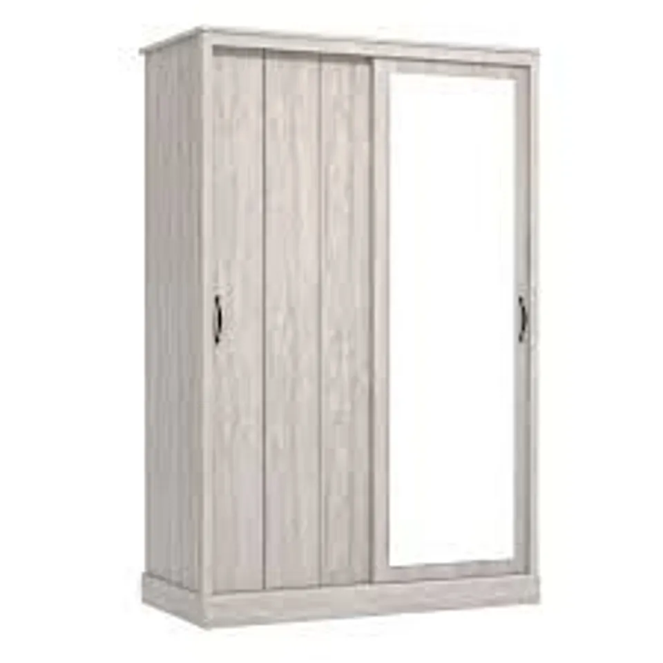BOXED BRISTOL 2 DOOR SLIDING WARDROBE WITH MIRROR (2BOXES)