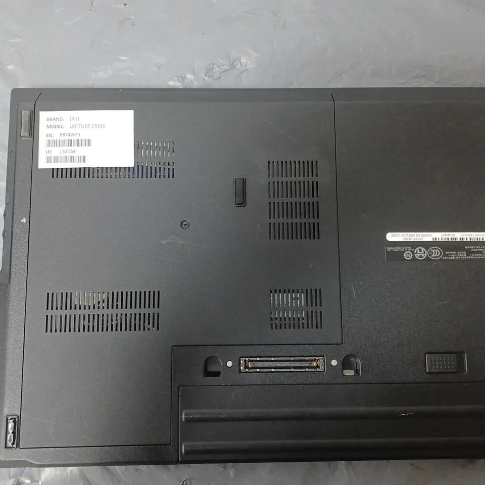 DELL LATITUDE E5510	15 INCH	I3 M 370 2.40GHZ