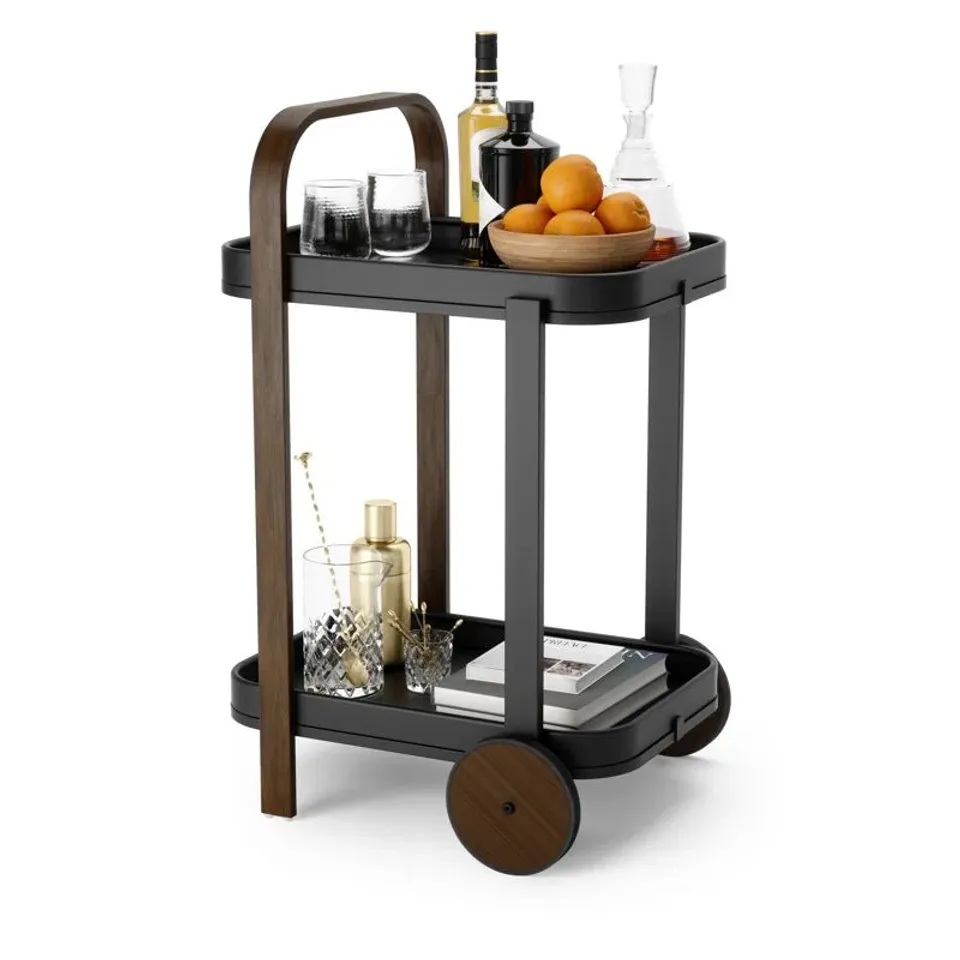 BOXED UMBRA BELLWOOD BAR/SERVING CART