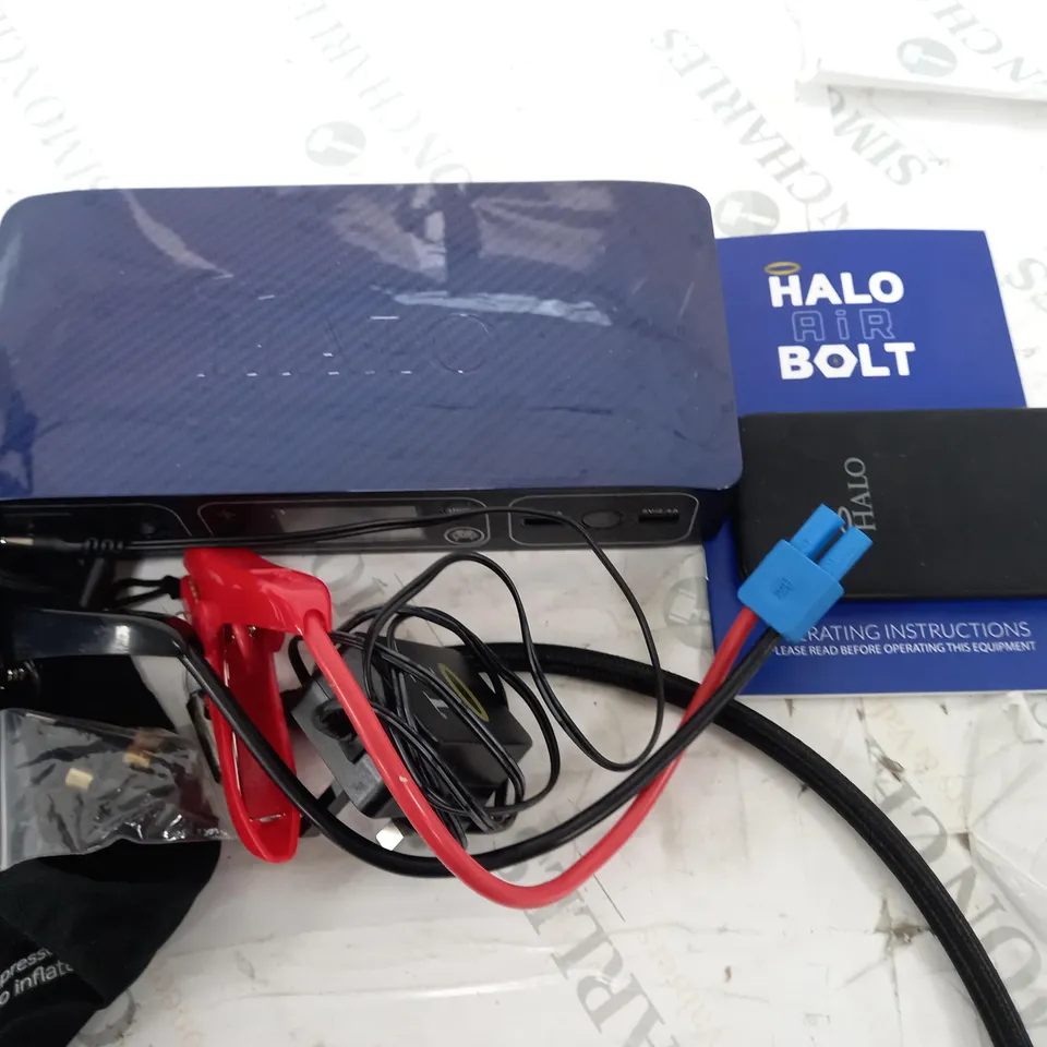 HALO AIR BOLT JUMPSTARTER KIT - BLUE GRAPHITE