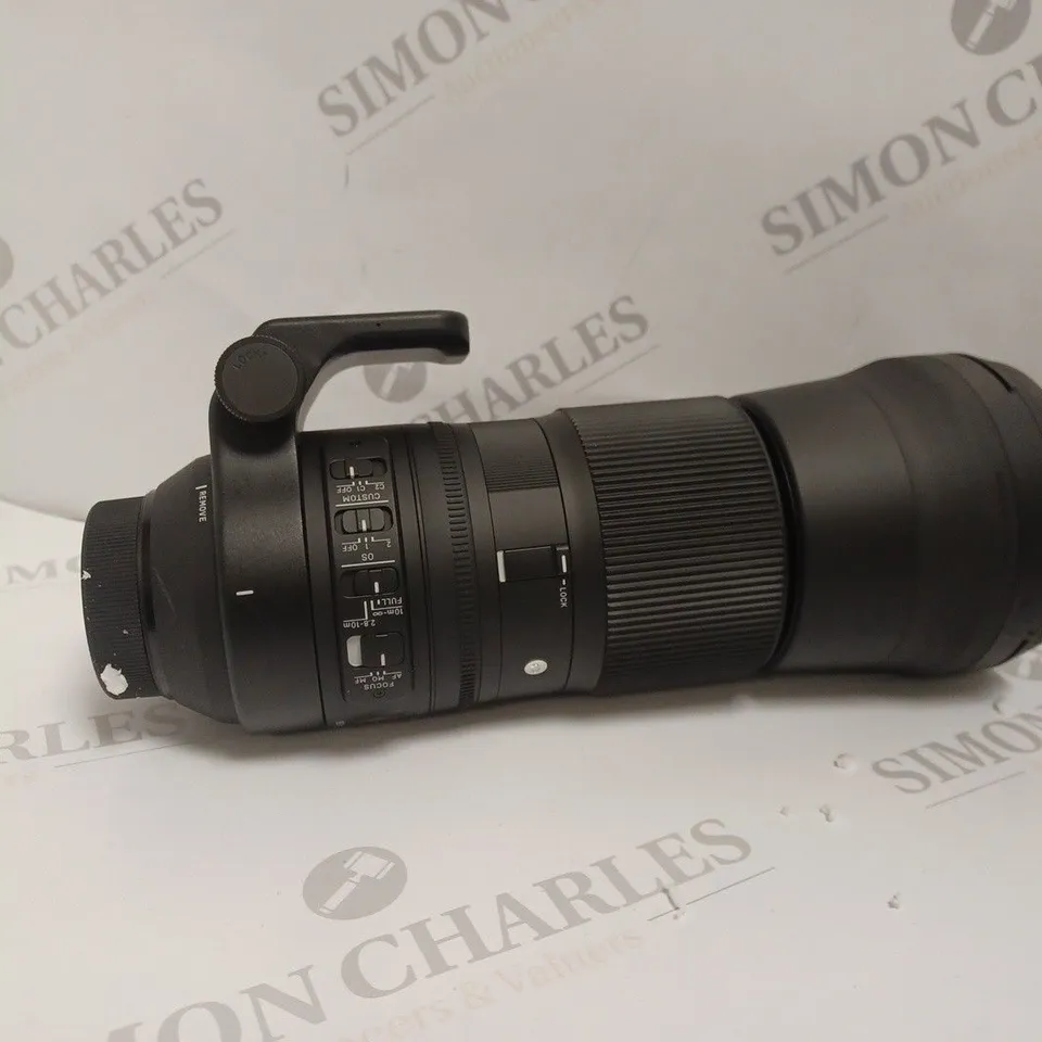 BOXED SIGMA 150-600mm f/5-6.3 DG OS HSM IC SUPER TELEPHOTO LENS - NIKON FIT RRP £869.99