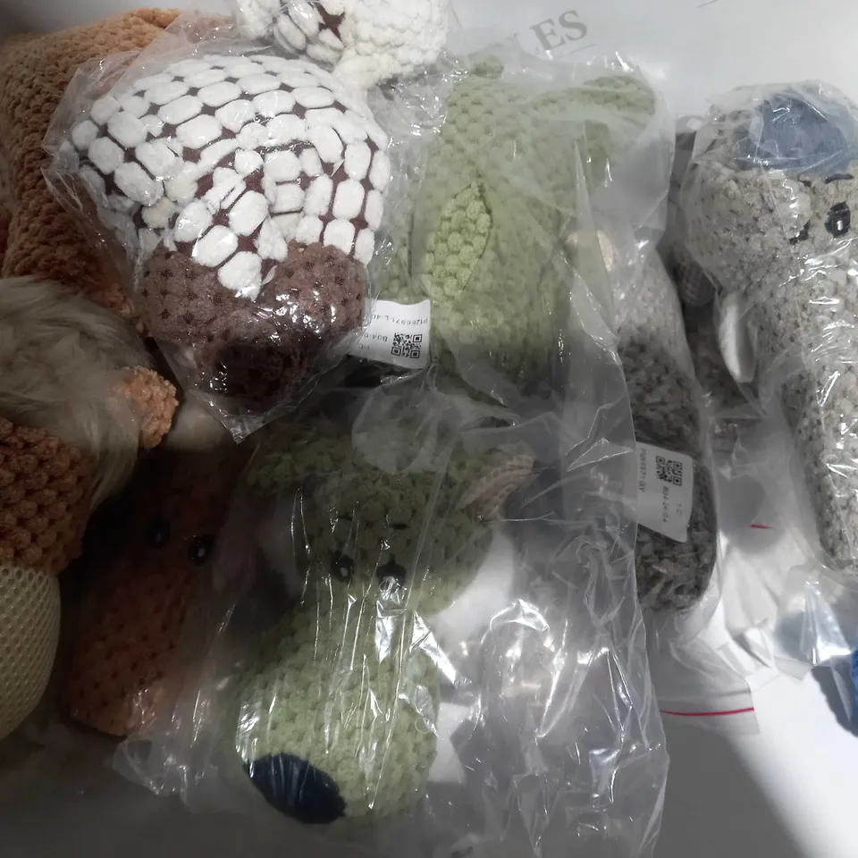 LOT OF ASSORTED ANIMAL TEDDYS 