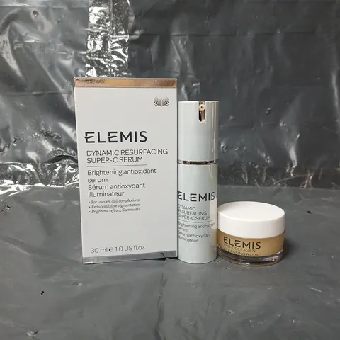 ELEMIS 2 PIECE DYNAMIC RESURFACING SUPER C SERUM & CLEANSING BALM SET