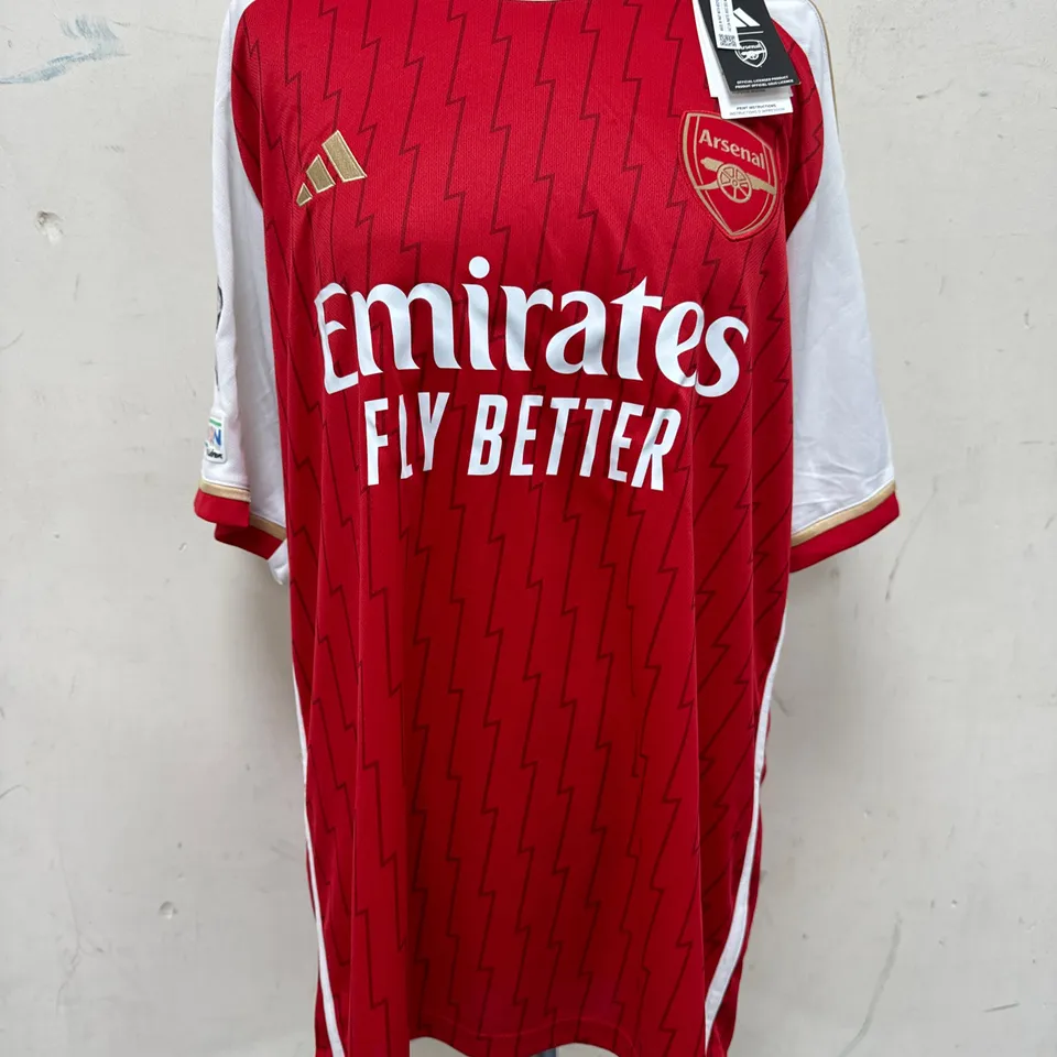 ARSENAL FC HOME SHIRT “HAVERTZ” IN RED SIZE XL