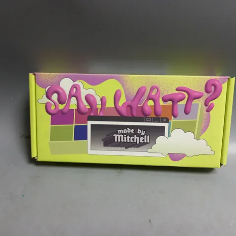 BOXED AND SEALED MADE BY MITCHELL SAY WATT? THE ECLECTICS COLOUR CASE SET 