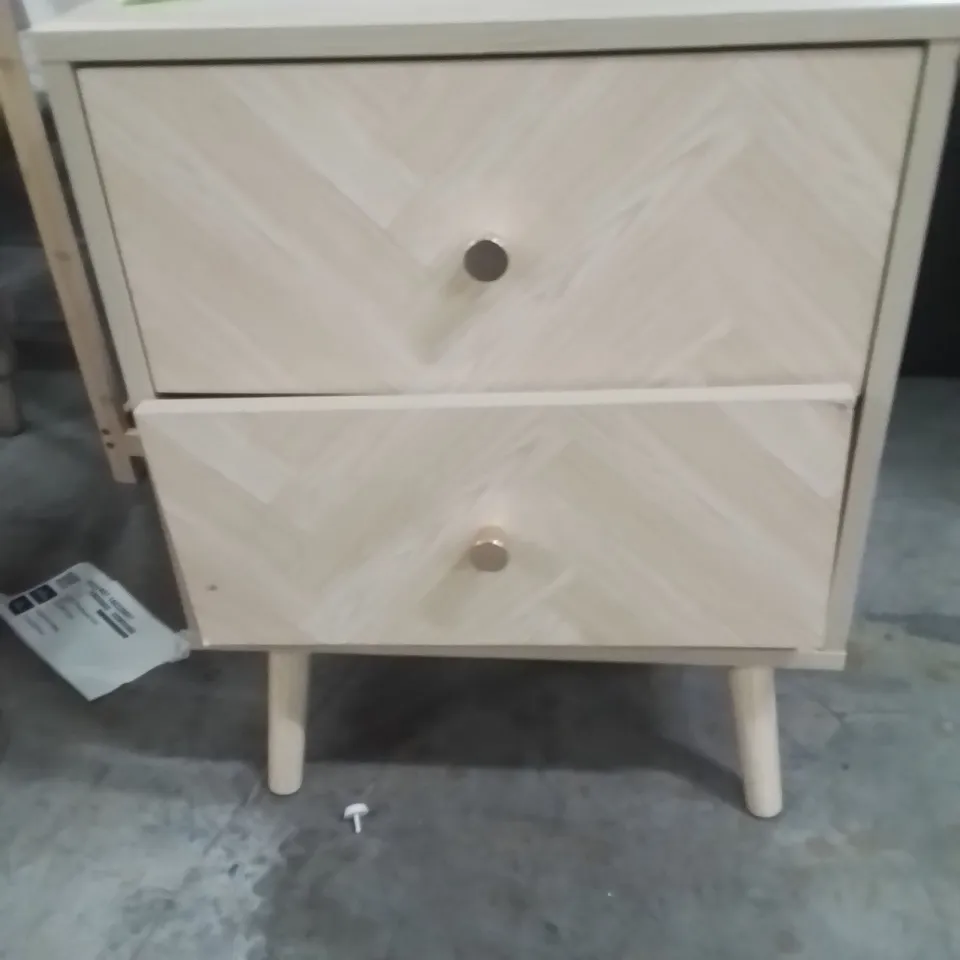 MARDELL 45CM BEDSIDE TABLE OAK