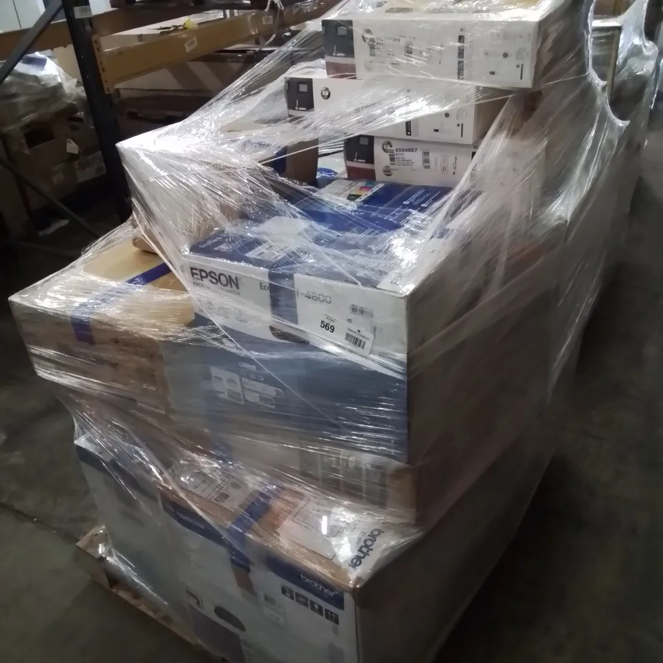 PALLET OF APPROXIMATELY 19 UNPROCESSED RAW RETURN HOUSEHOLD AND ELECTRICAL GOODS TO INCLUDE;