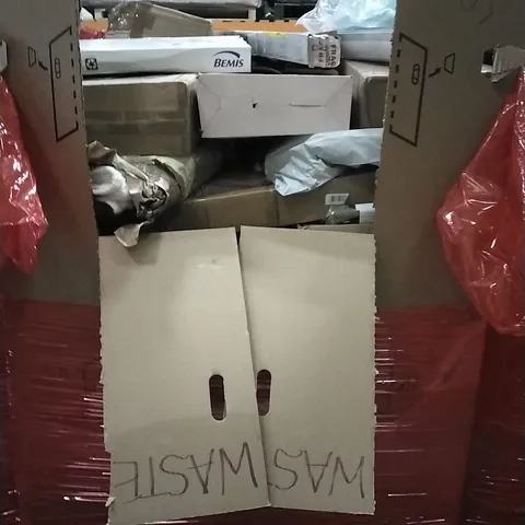 PALLET OF HOUSEHOLD ITEMS TO INCLUDE DANCE MAT,RADIANT HEATER,CHEFMAN TURBOFRY AND OTHER ASSORTED ITEMS...