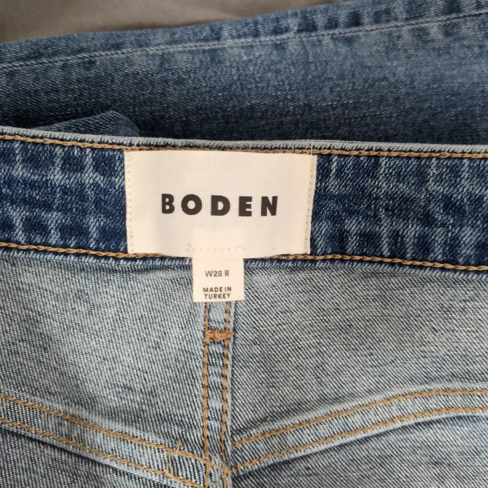 BODEN WOMEN'S JEANS – BLUE DENIM, W28 R
