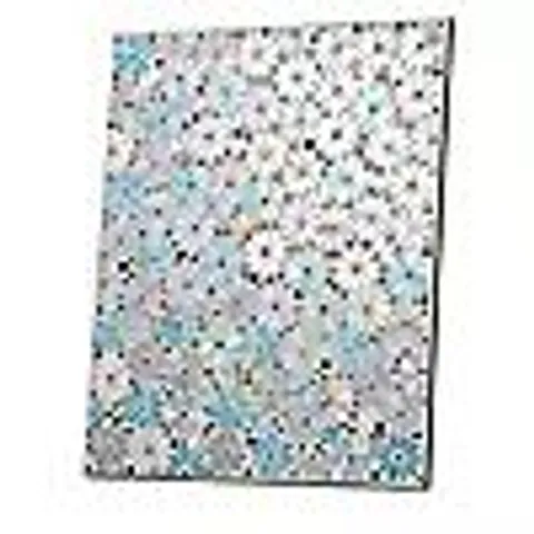 GARDEN REFLECTIONS 50CM MOSAIC FLORAL WALL PANEL