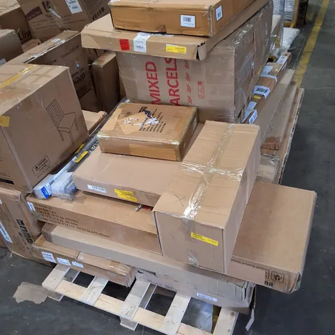 PALLET CONTAINING ASSORTED FLATPACK FURNITURE PARTS 