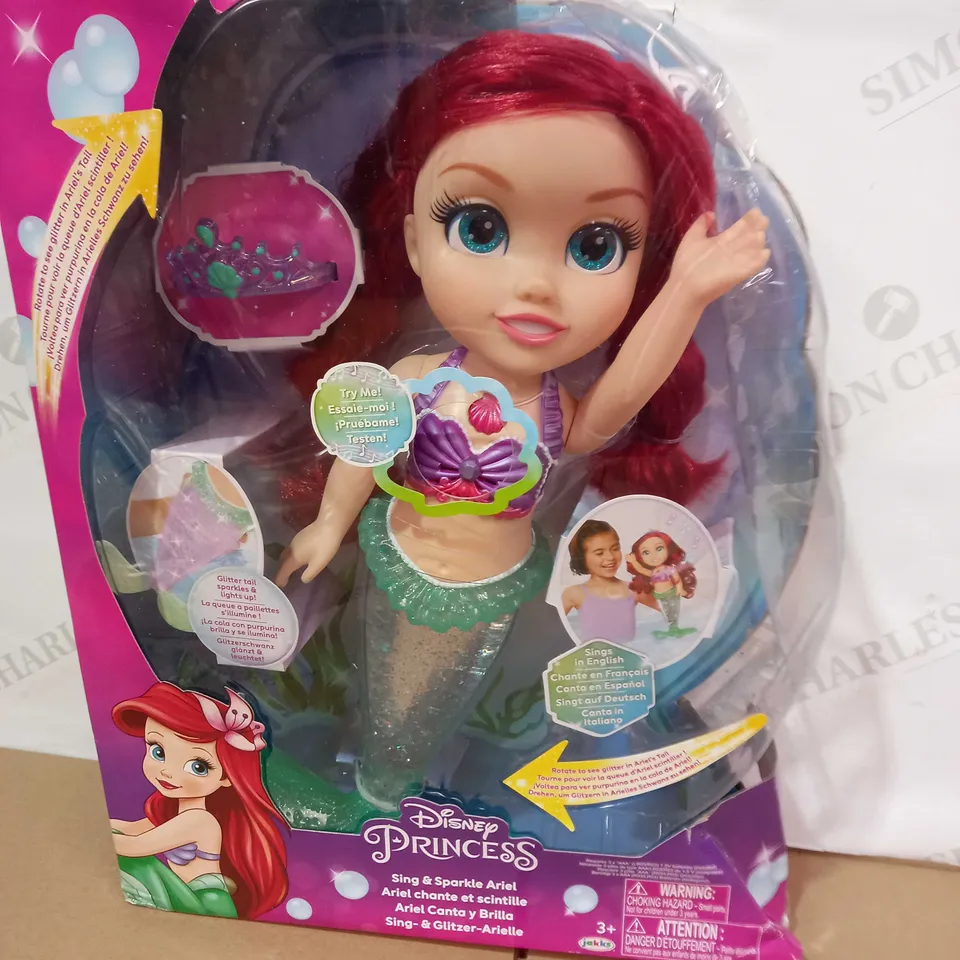 DISNEY PRINCESS SING & SPARKLE ARIEL RRP £50.99