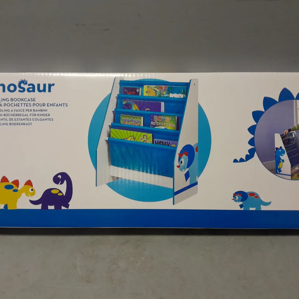 BOXED DINOSAUR SLING BOOKCASE 