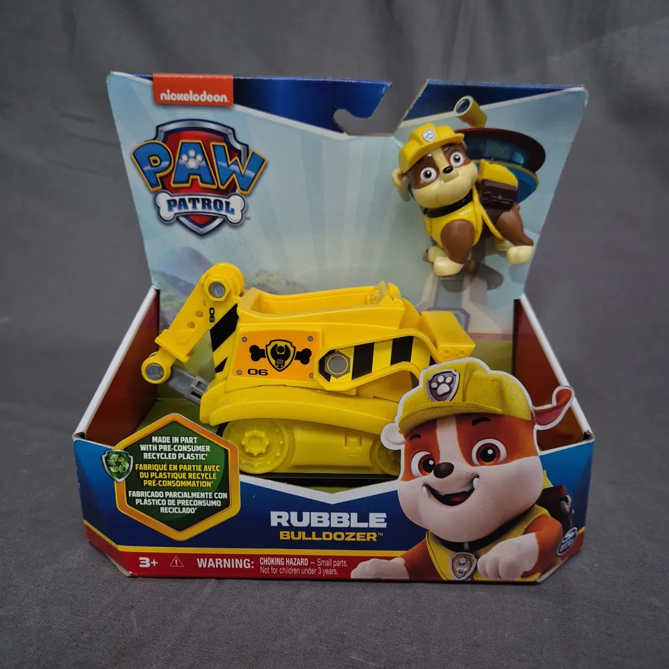 PAW PATROL RUBBLE BULLDOZER