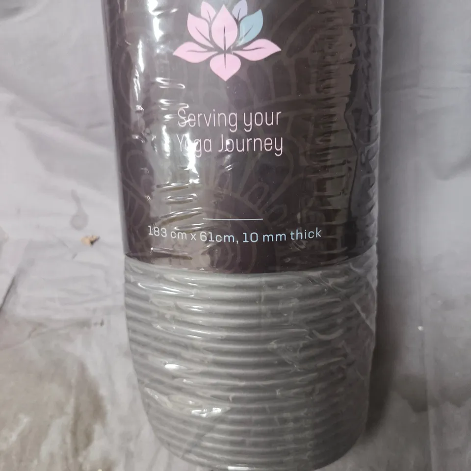 NBR YOGA MAT – ECO-FRIENDLY, 183 CM X 61 CM X 10 MM