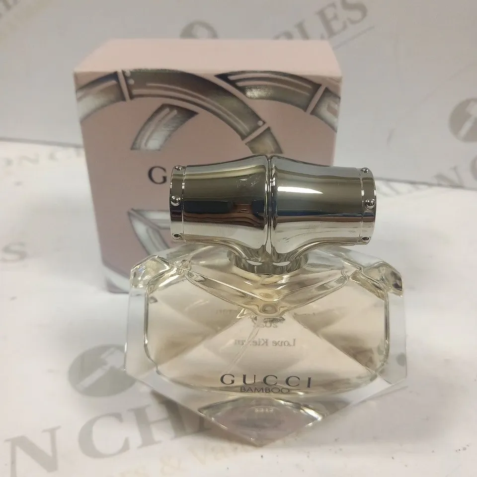 BOXED GUCCI BAMBOO EAU DE TOILETTE 50ML 