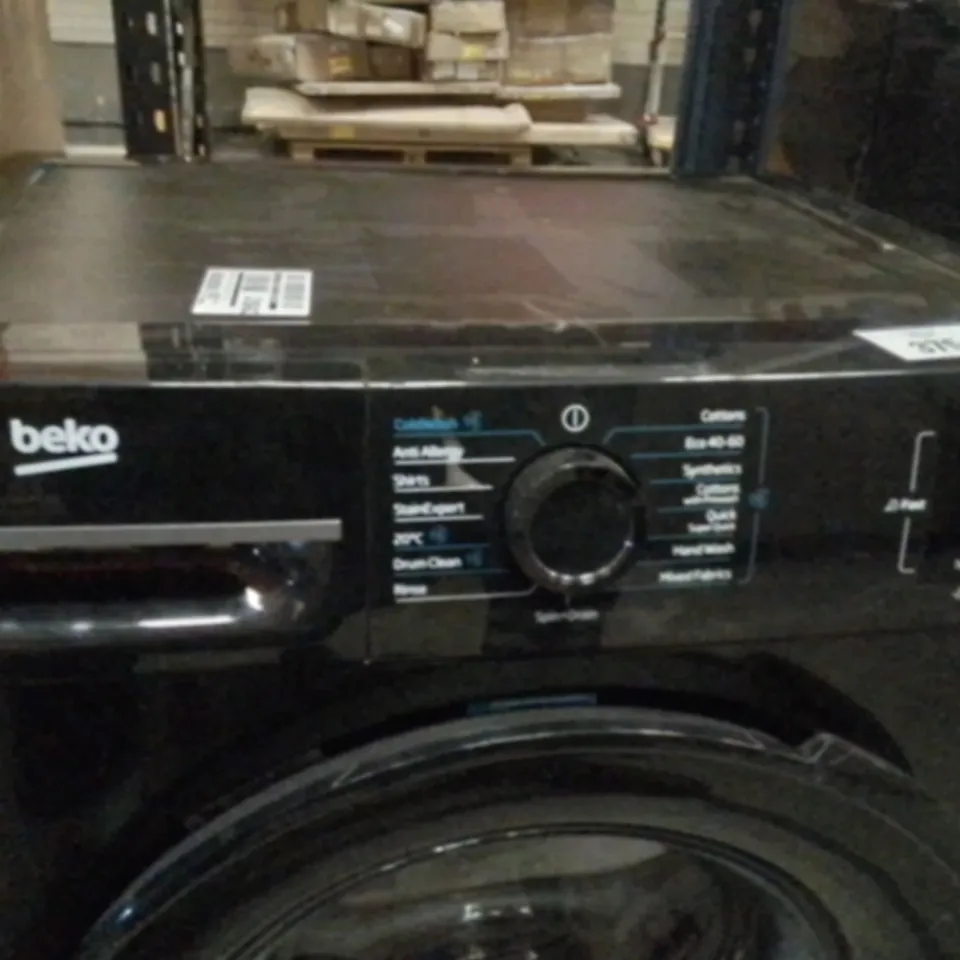BEKO 9KG BLACK WASHING MACHINE 