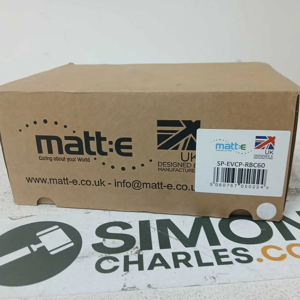 MATT-E SP-EVCP-RBC60 1PH TYPE B RCCB CONNECTION UNIT