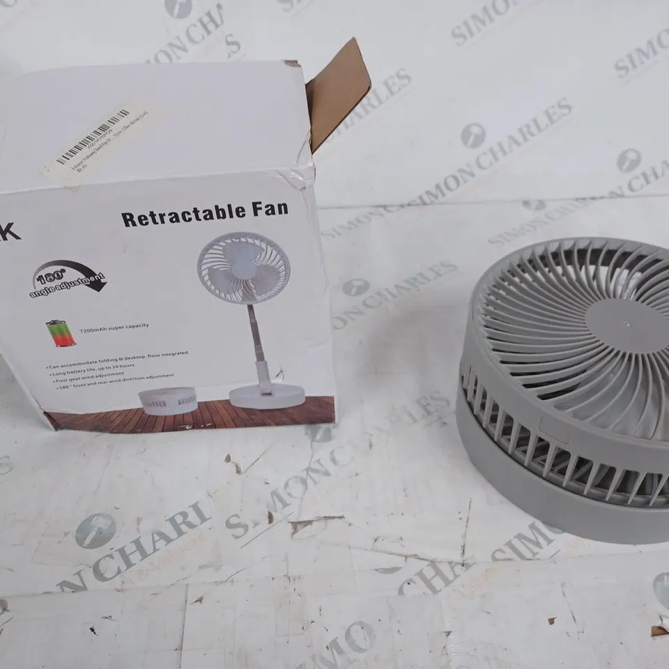 ZK RETRACTABLE FAN GREY 